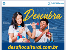 Tablet Screenshot of desafiocultural.com.br